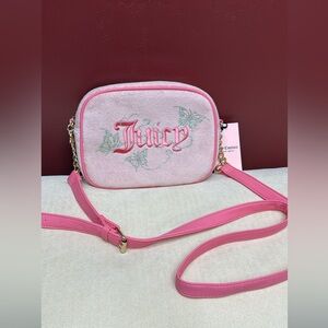 Juicy Couture Butterfly Camera Bag (Pink Diamond): BRAND NEW